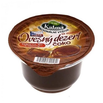 Ovesný desert čokoládový se stévií 150g